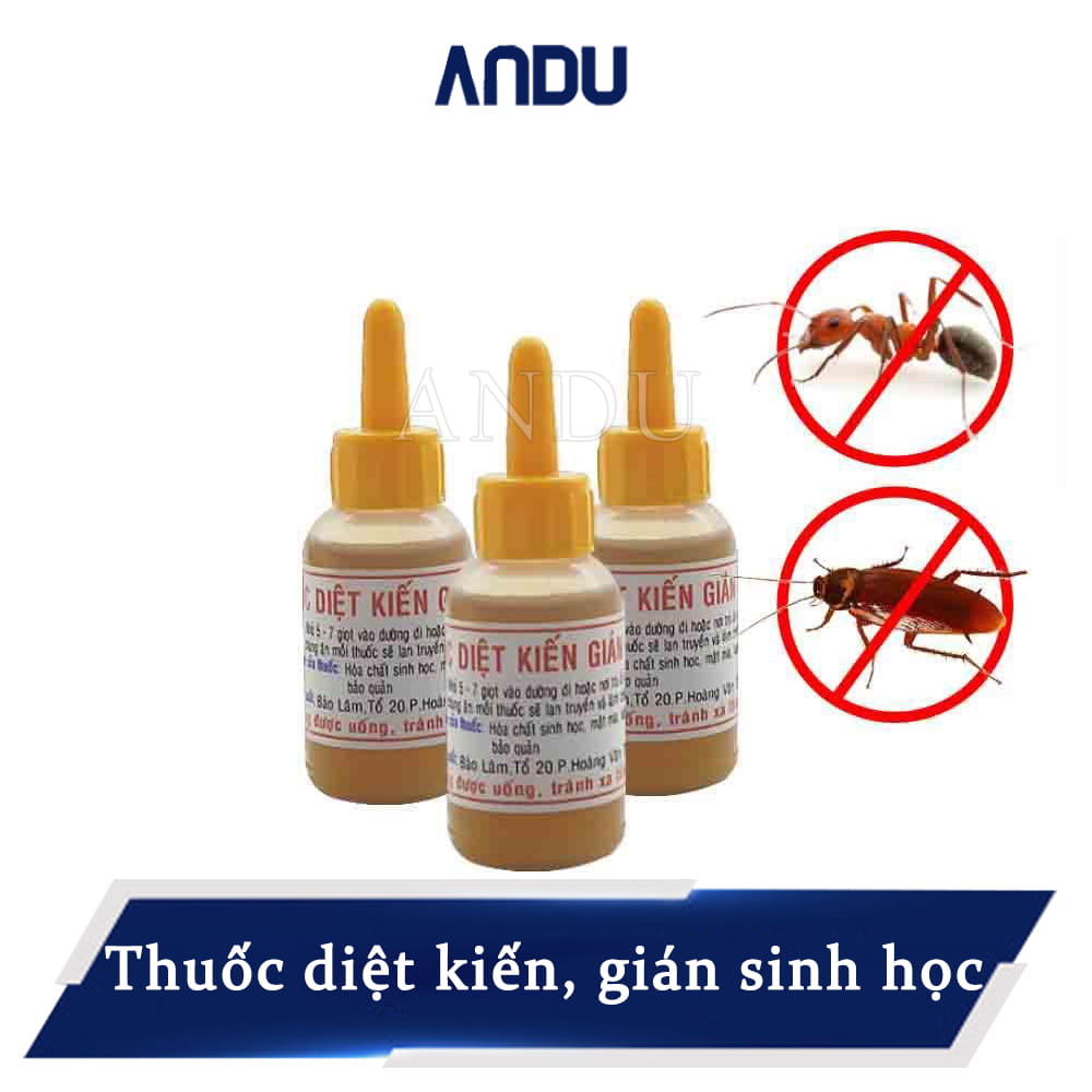 Combo 2 thuốc diệt kiến gián tận gốc an toàn hiệu quả
