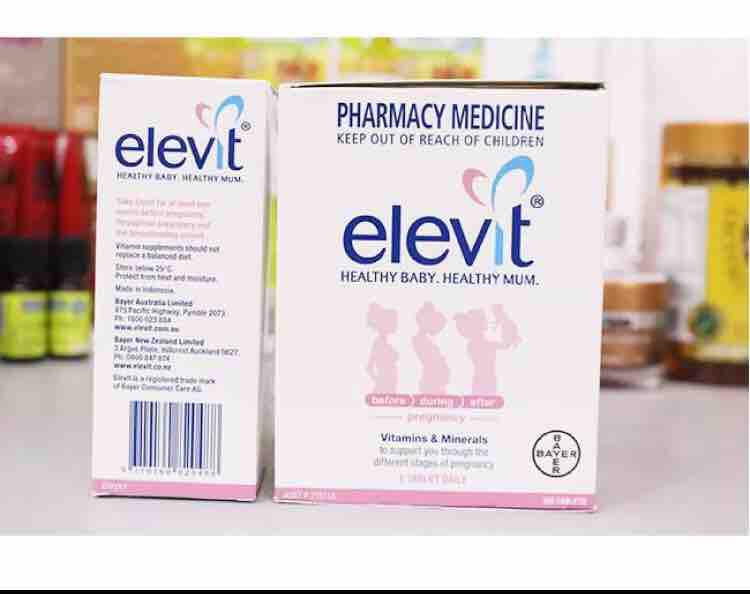 Vitamin cho bà bầu Elevit 100 viên