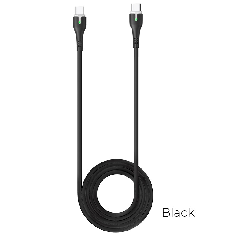 Cáp Sạc Nhanh Đầu TypeC ra TypeC Hoco X45 Surplus - Có Đèn Led Báo Sạc - TypeC To TypeC