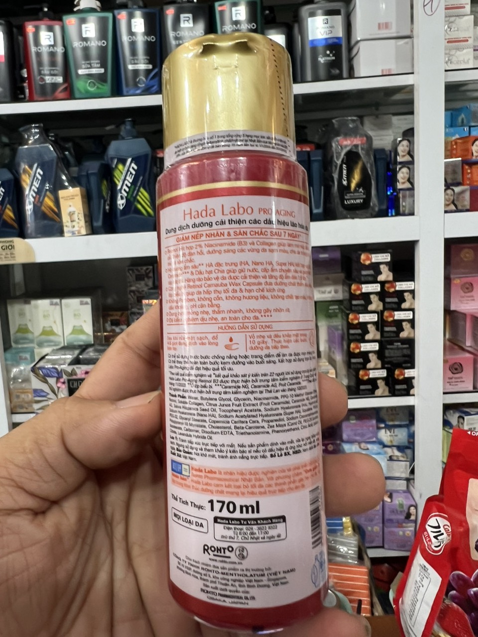 Dung dịch Hada Labo Pro Anti Aging Collagen Plus Lotion 170ml