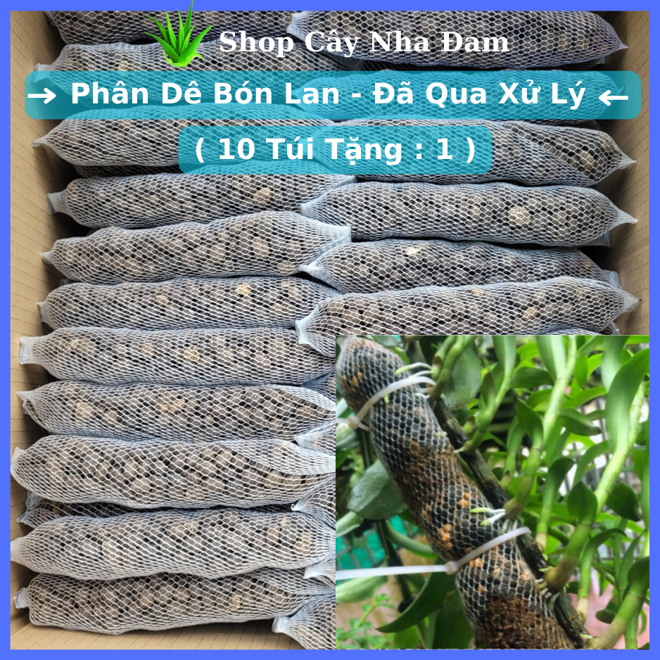 Phân Dê Túi Lưới Bón Lan - 5Túi (Dài Từ 20-21CM)
