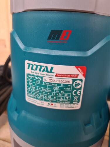 Máy Bơm Chìm Nước Thải 750W 1HP Total TWP87506