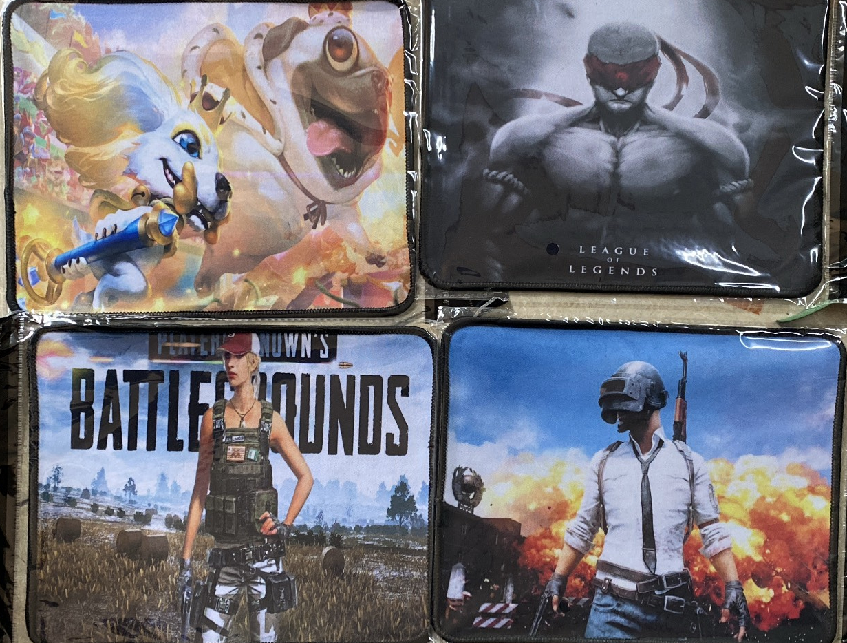 Game Mouse Pad 20 X 25 X 2 Cups (Random Model)