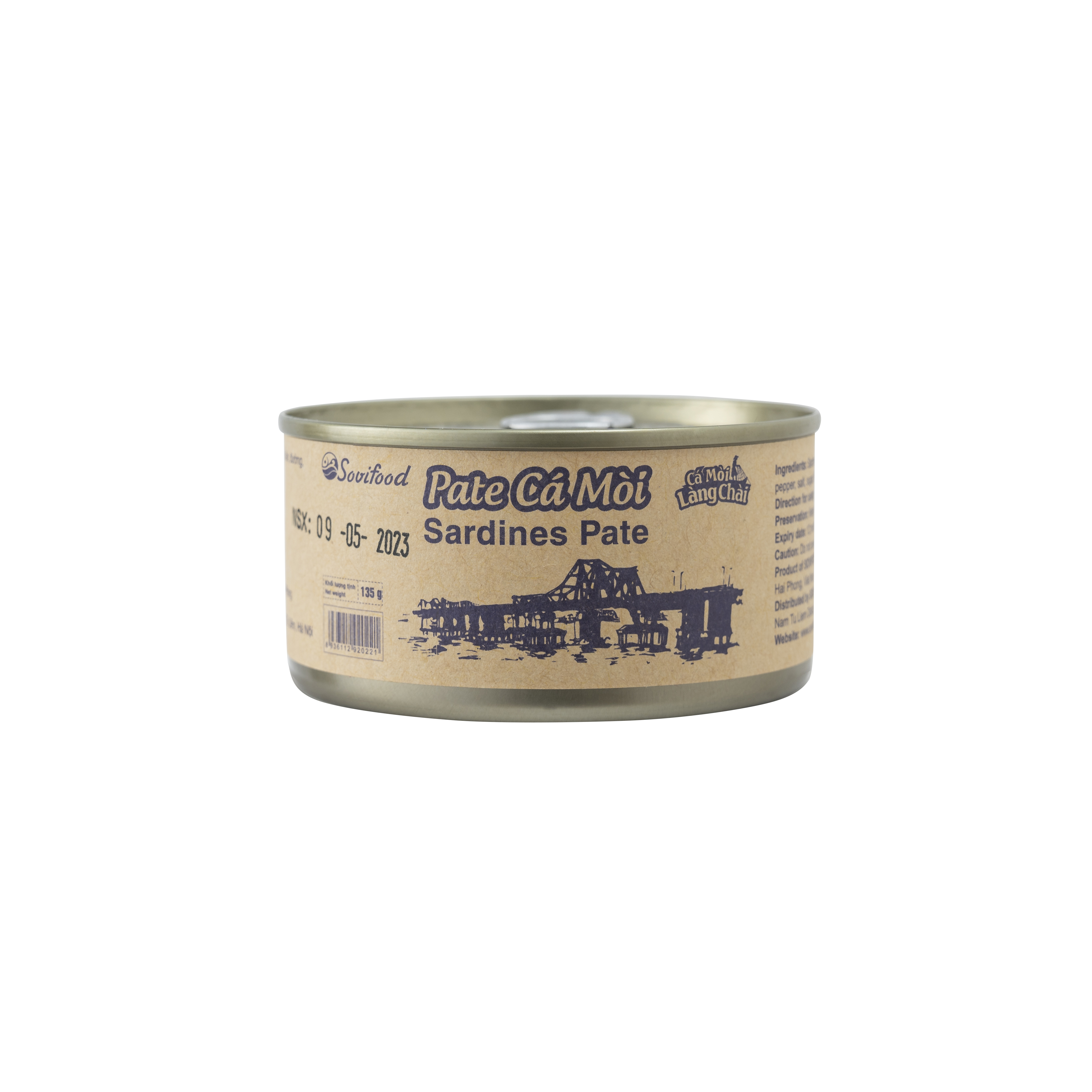 Pate cá mòi đặc sản Hải Phòng