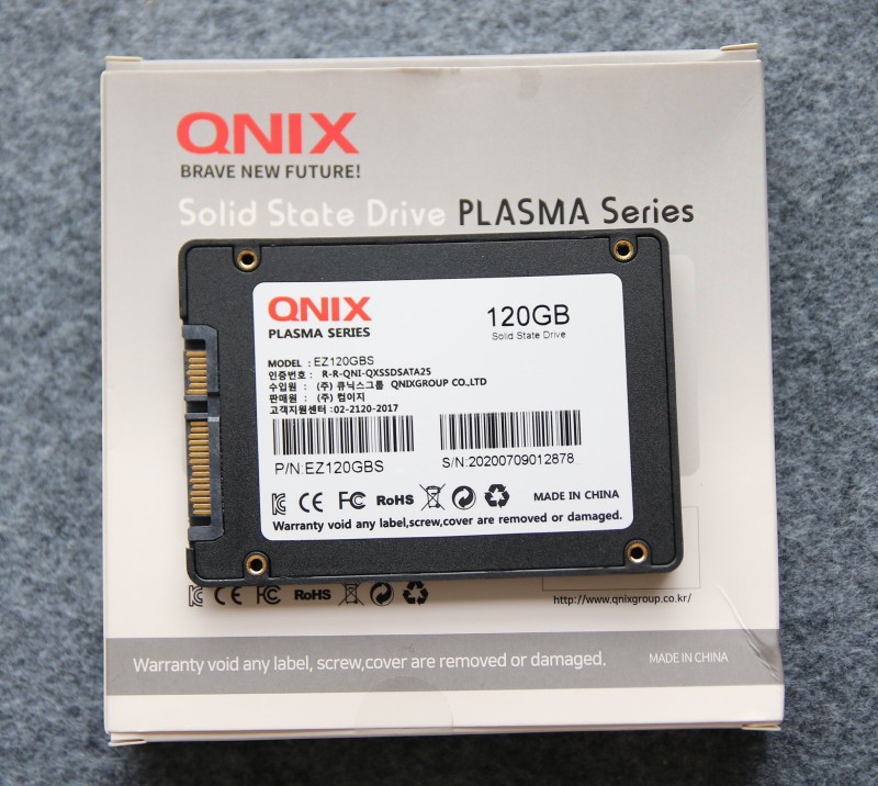 Bảng giá Ổ Cứng SSD 120GB QNIX Plasma Series Sata III 6Gbit/s, 2.5 Inch, bảo hàng 36 tháng Phong Vũ