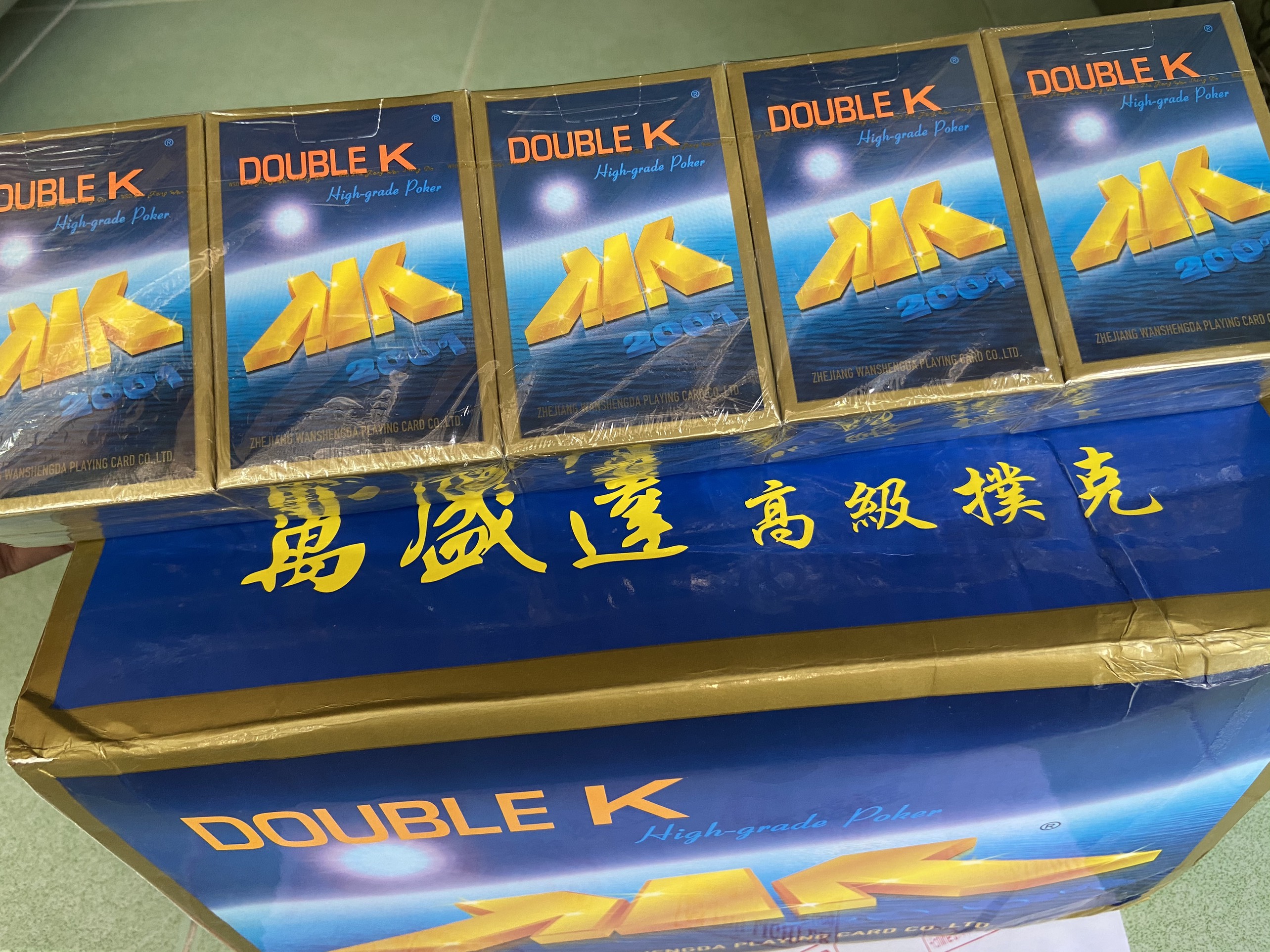 Bài Double K Xanh 8.5 - Đồ chơi giải trí ( 10 bộ/ cây )