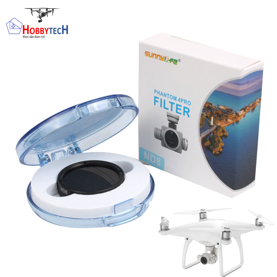 Filter ND Phantom 4 pro / pro+/ adv - phụ kiện flycam DJI Phantom 4 pro / pro+/ adv