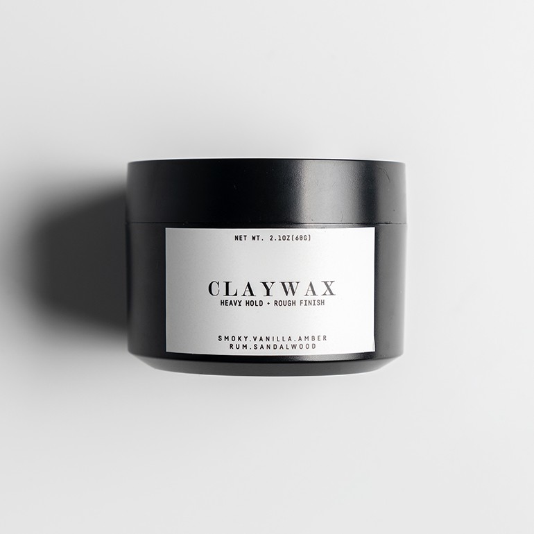 Sáp vuốt tóc nam Rusty Lab Clay Wax 60G Chính Hãng, Dành Cho Tóc Trung Bình, Dày và Dầu
