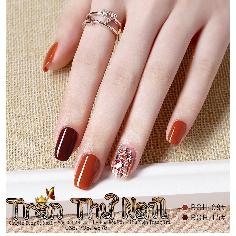 Sơn Gel AS RED | Mã ROH | Nâu