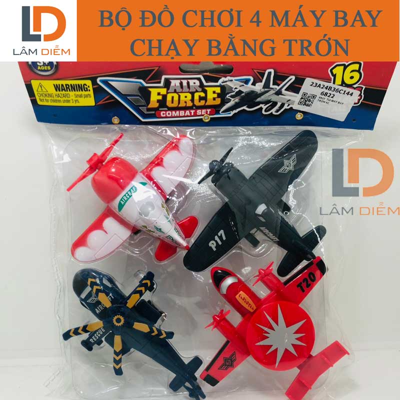 Máy Bay Chạy Bằng Trớn 4 Chiếc 6822