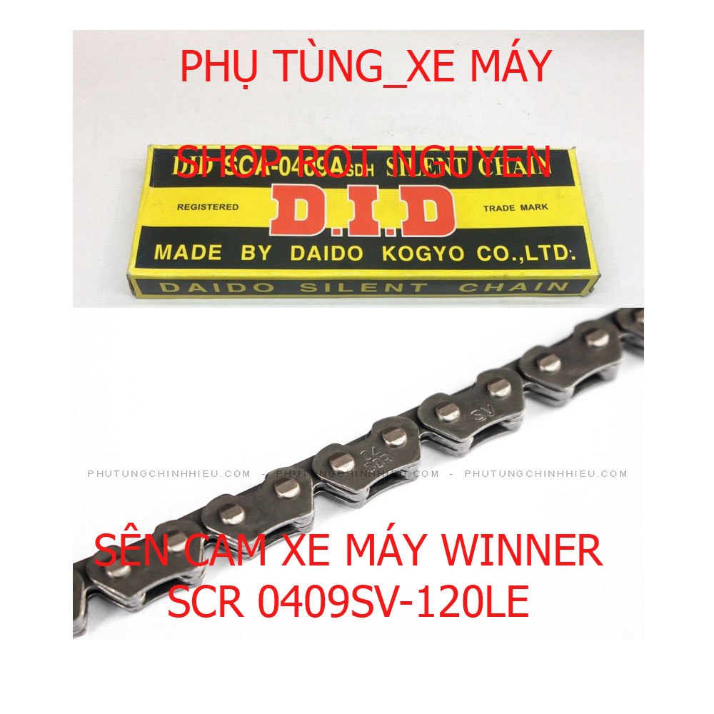 [HCM]SÊN CAM KÉP DID CHO XE MÁY WINNER SCR0409SV-120LE