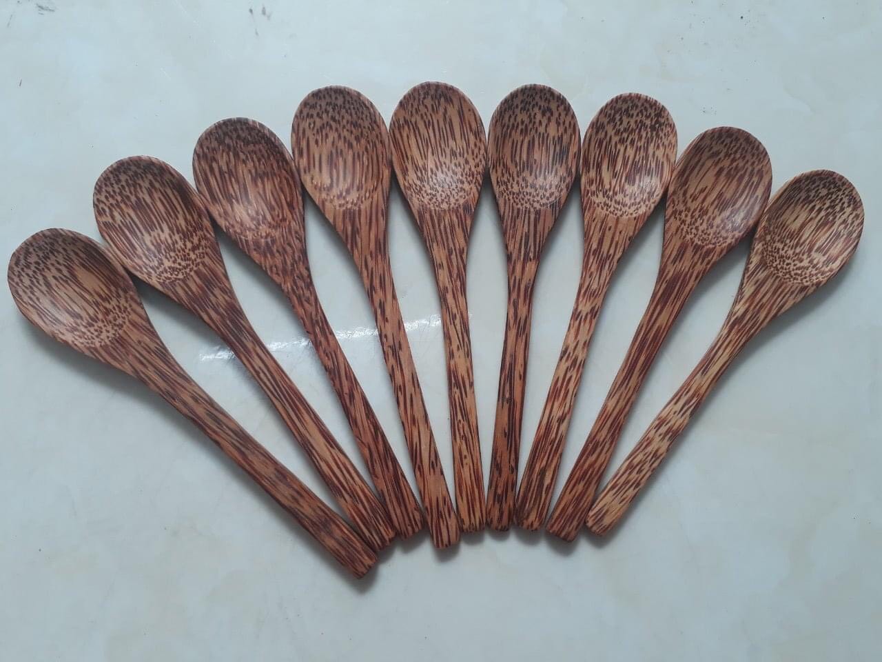 Muỗng, Nĩa, Dao gỗ dừa