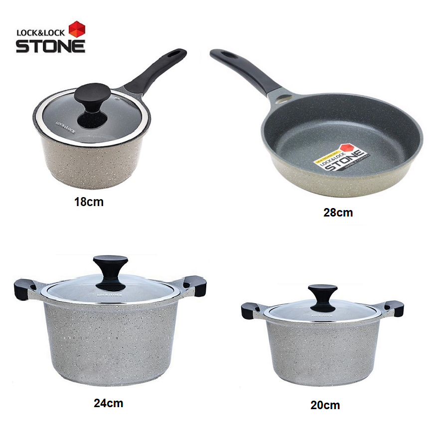 [HCM]nồi stone lock&lock - nồi stone