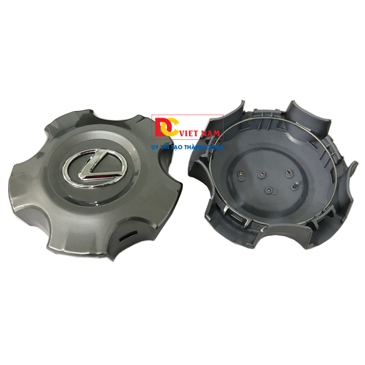 Logo chụp mâm, ốp lazang bánh xe ô tô Lexus 570 đời từ 2009-2014 (đơn giá 1 chiếc)