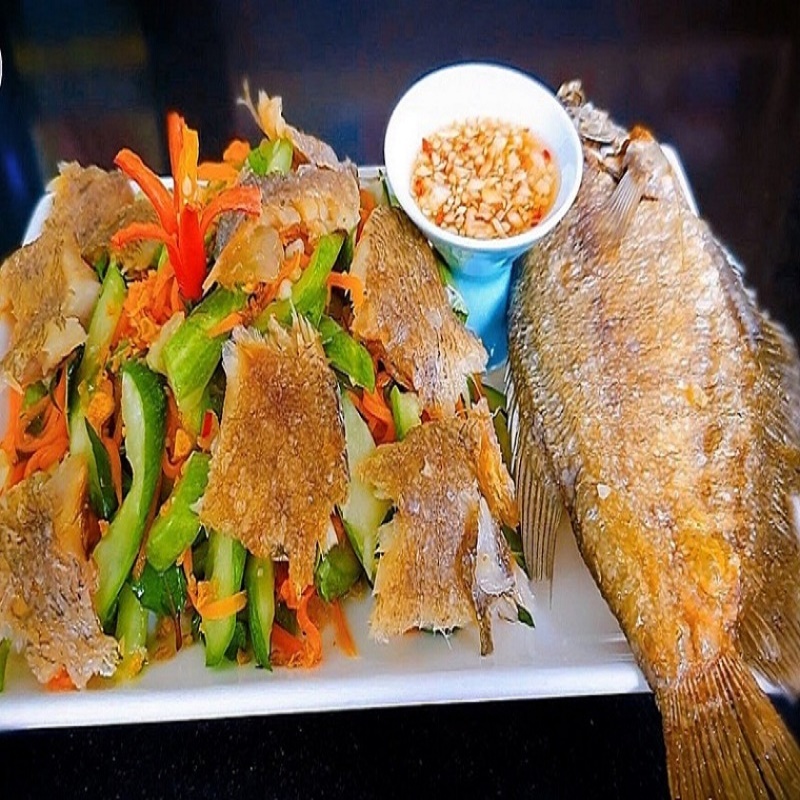 500 Khô cá sặc rằn ( Cá bổi) LOẠI NGON ĐẶC SẢN ĐẤT MŨI
