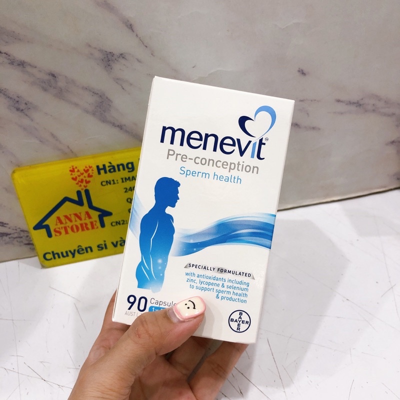 Elevit hồng và menevit mẫu mới
