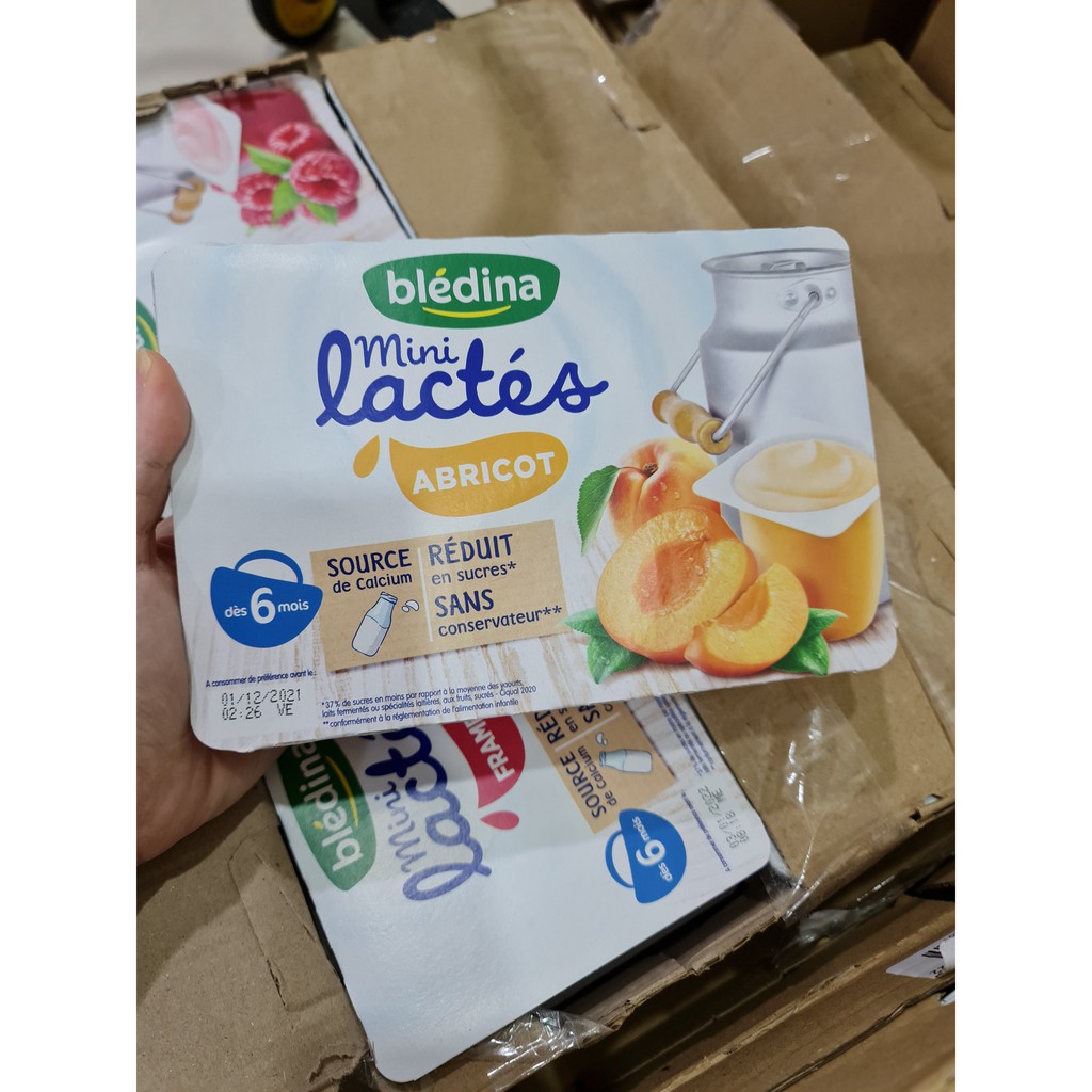 [DATE 6-7/2023] Sữa chua nguội Bledina mini lactes cho bé từ 6m+ [NHADAU]