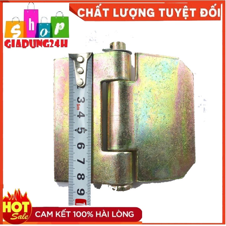 Bản Lề Ô Tô Bằng Sắt Cỡ Đại 8,5cm , Bản Lề Cửa Cỡ Đại-Giadung24H
