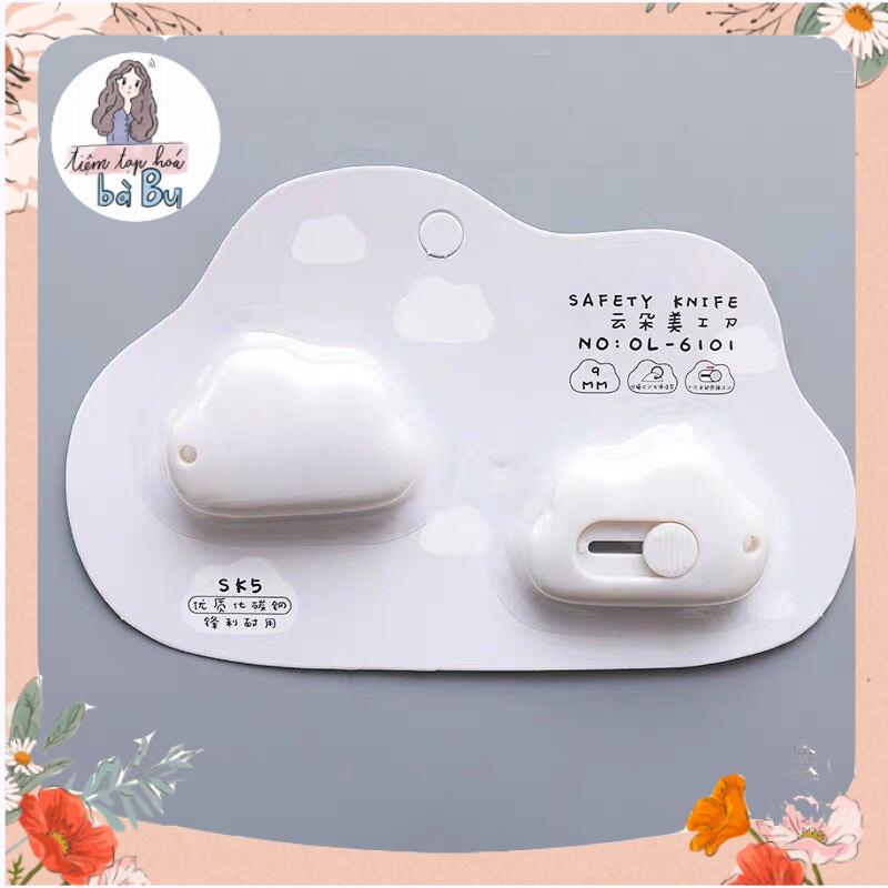 Dao rọc giấy hình đám mây/chân mèo dễ thương