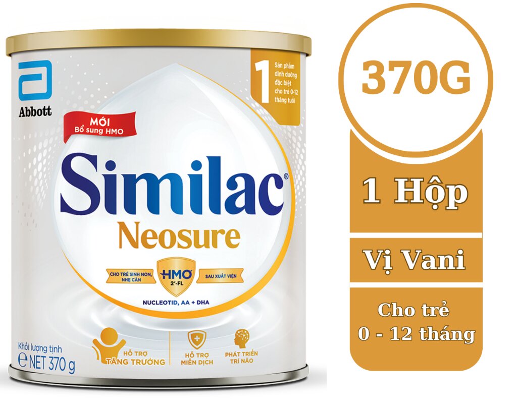Sữa bột Abbott Similac Neosure 370g /850g