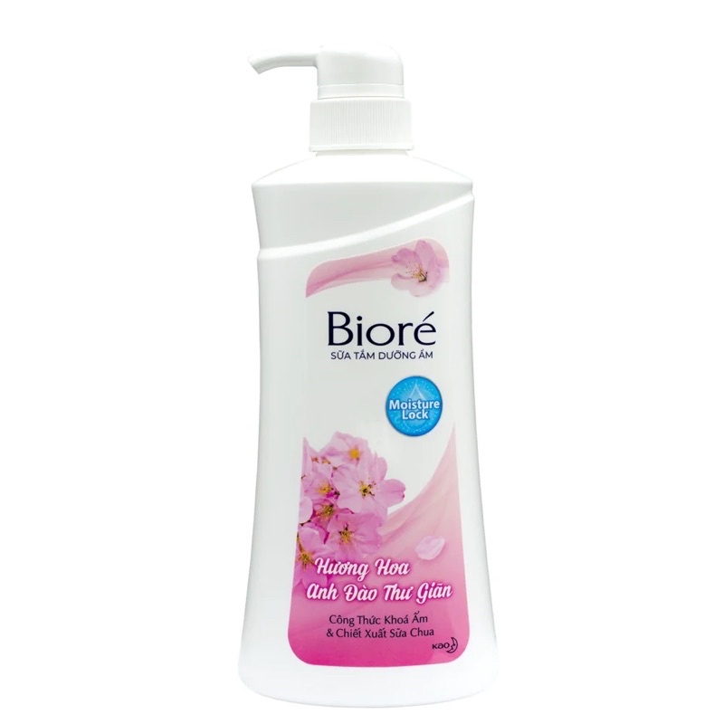 Sữa Tắm Dưỡng Ẩm Mịn Da Bioré 530g