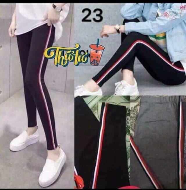 [HCM]Combo 3 Quần Legging viền dọc thể thao ( 30K/1 quần)