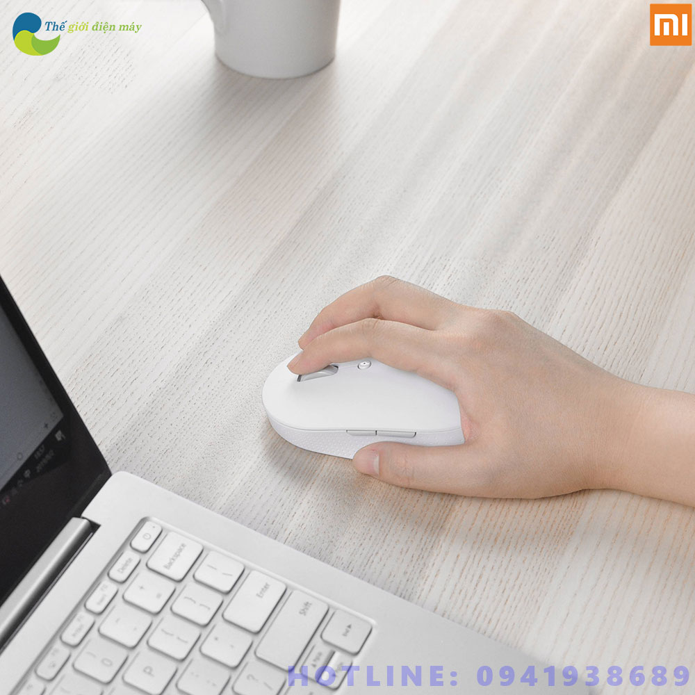[Bản Quốc Tế] Chuột Không Dây Xiaomi Mi Dual Mode Wireless Mouse Silent Edition - Bảo Hành 3 Tháng - Shop Thế Giới Điện Máy