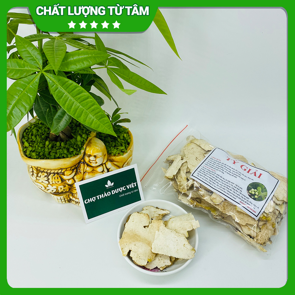 Tỳ giải khô 500g, thái lát mỏng, thơm, trắng, hỗ trợ giảm đau nhức xương khớp, tốt cho đường tiết niệu