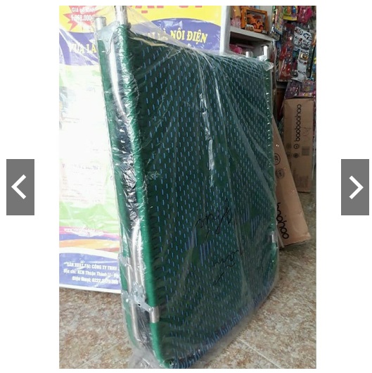 Giường xếp Cao cấp (khung Sơn tĩnh điện/khung Inox)