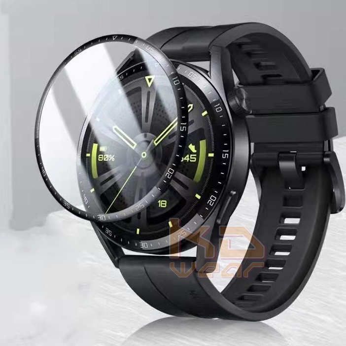 Huawei watch gt3 - miếng dán màn hình full viền 3d