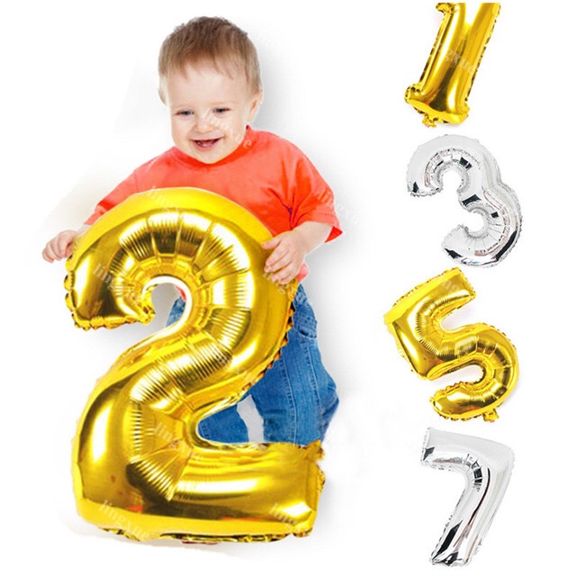 Bóng Số Đại 32 Inch Màu Bạc