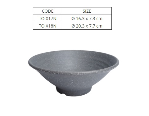 [HCM]Tô Nhựa Melamine Nhám Xám Nhiều Size
