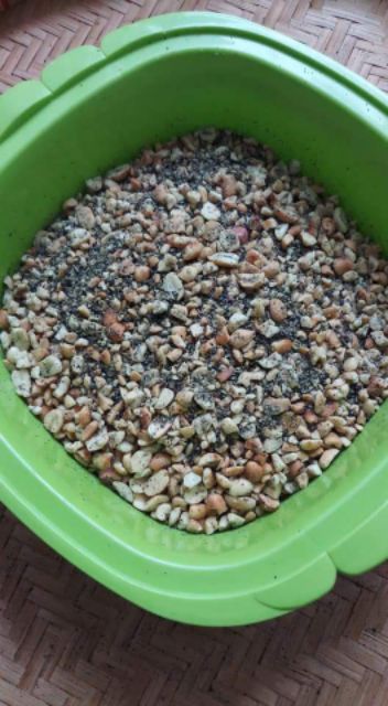 500g Muối lạc vừng chay/Muối vừng đen (Lạc đỏ vừng đen thơm ngon)