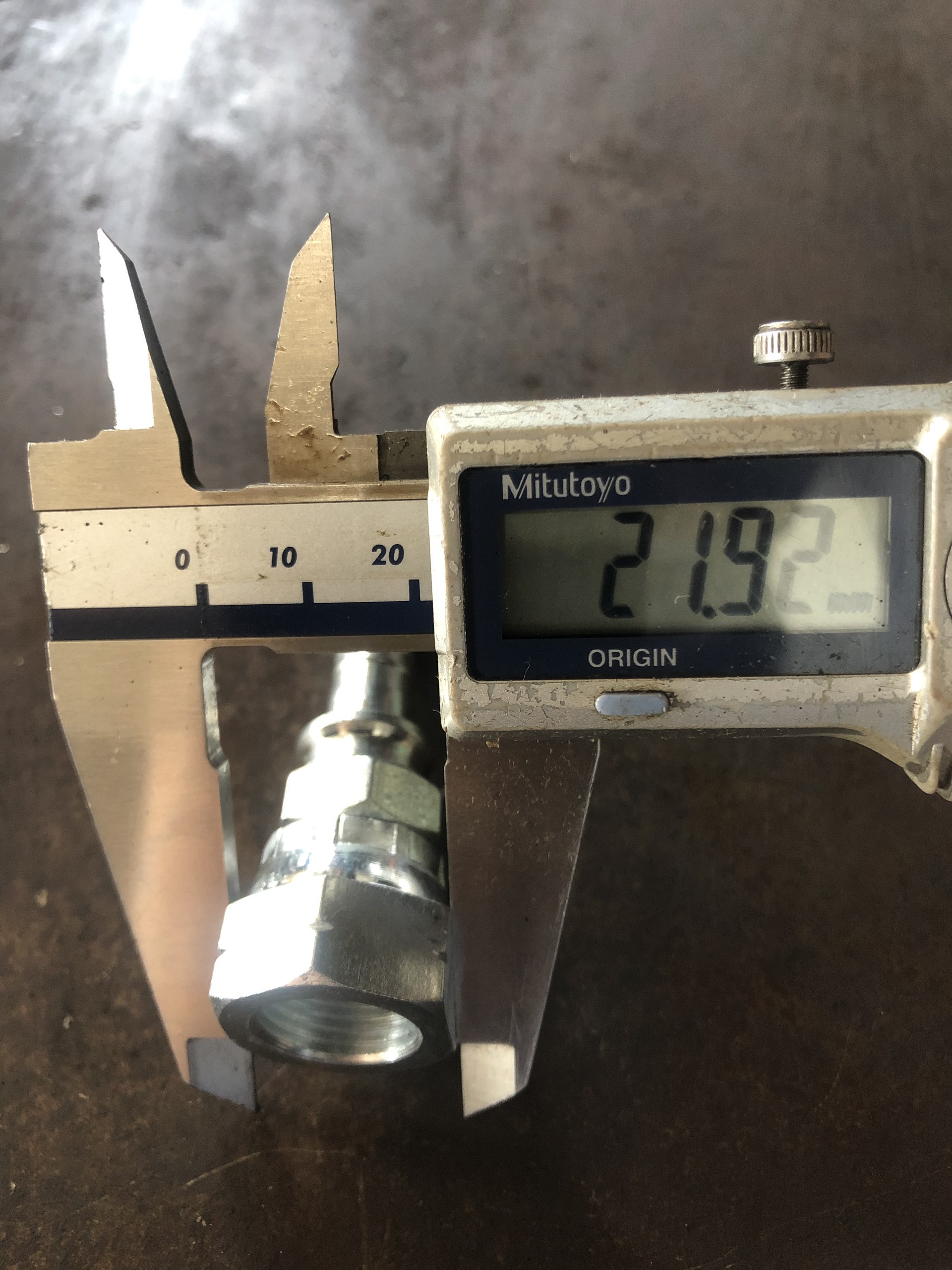 Đầu bấm ống thủy lực 3/8 17 Lồi