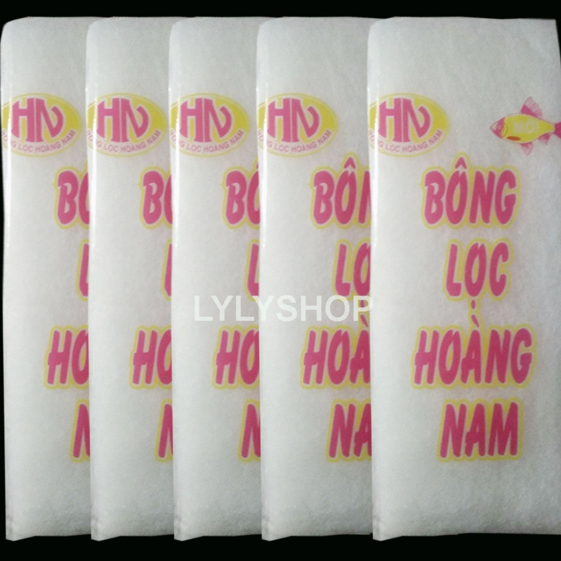 COMBO CÁT THẠCH ANH (2 KG) + 2 BÔNG LỌC BỂ CÁ