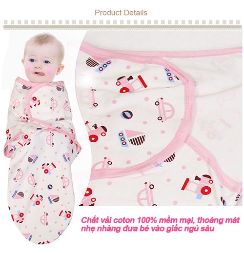 Khăn Ủ kén sơ sinh SwaddleMe