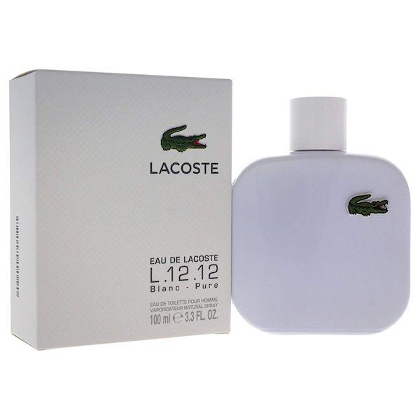 [HCM]NƯỚC HOA NAM LACOSTE - L.12.12 Blanc Pure EDT 100ml (trắng)
