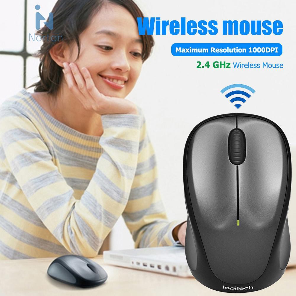 Chuột quang Logitech M235 LASER - Chuột OEM , Tặng 2 pin