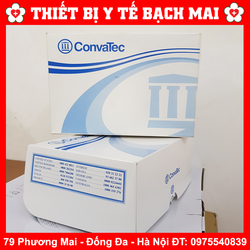 Túi Hậu Môn Nhân Tạo Convatec [hộp 30 Túi] - TÚI TRONG NHÌN ĐƯỢC