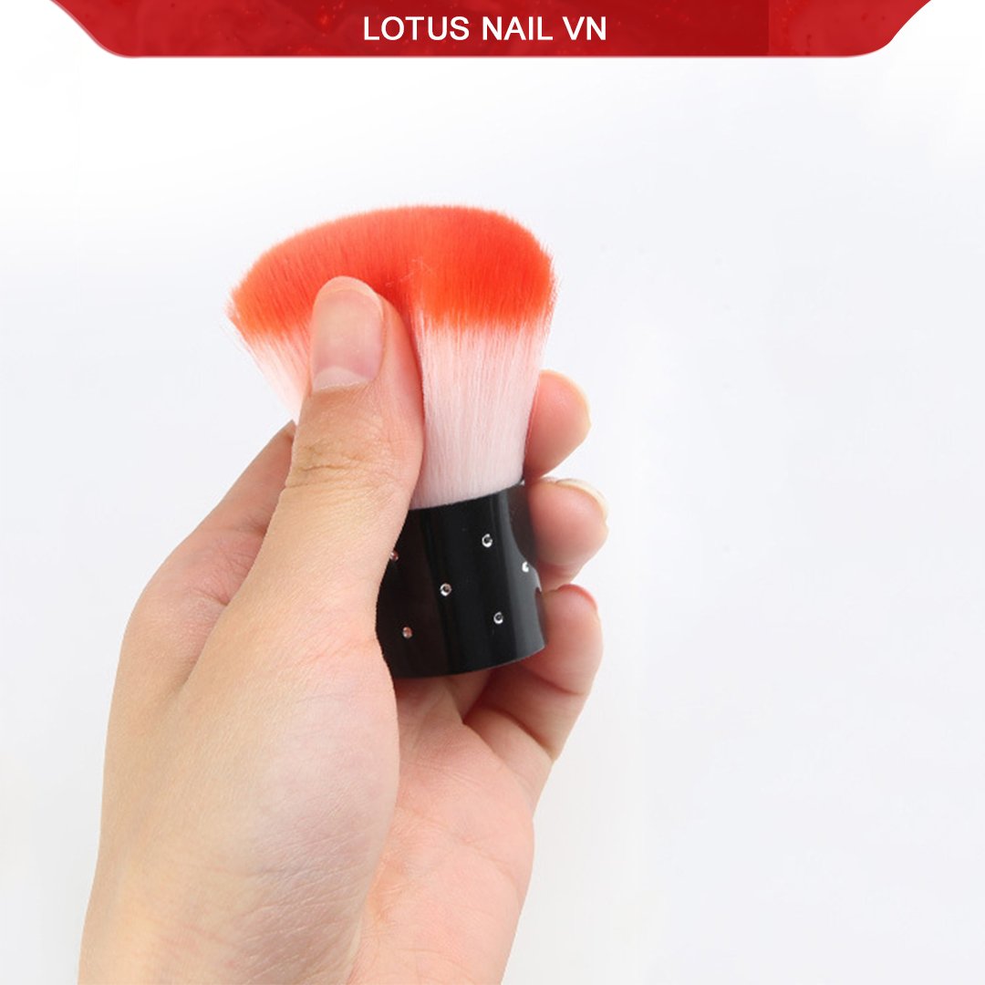 Chổi phủi bụi nail, cọ phủi bụi lông mềm mượt