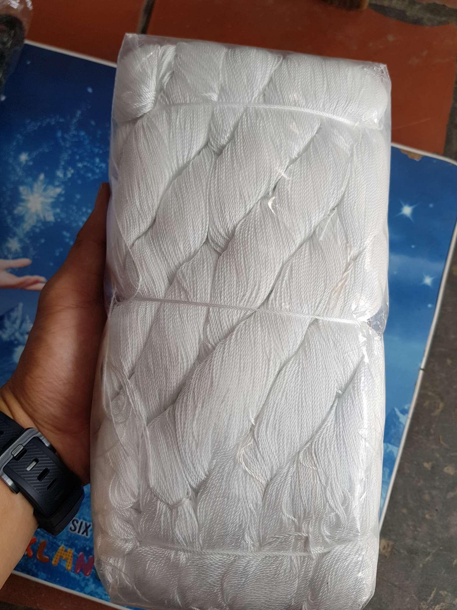 Dây dù trắng 1mm- túi 1kg