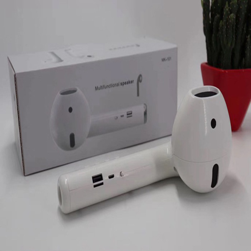 Tai nghe/Loa Airpod bluetooth khổng lồ MK-101- Mango House shop- Không dây, âm thanh cực chuẩn, chống mốc, chống xước, Tích hợp đa chức năng- Tặng kèm khăn tay- Loa bluetooth, Tai nghe không dây, Loa bluetooh, Airpods