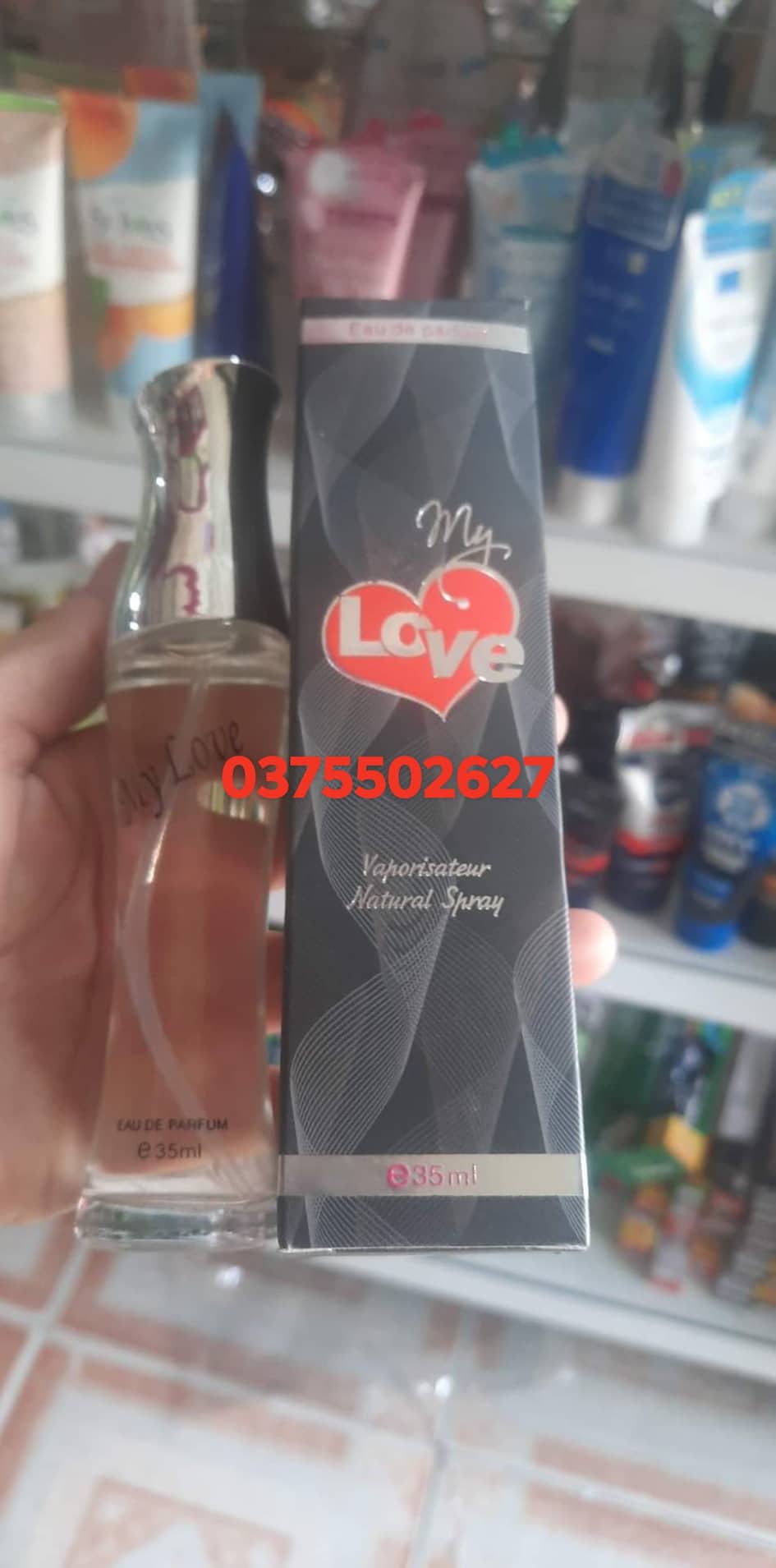 nước hoa mylove màu đen 35ml