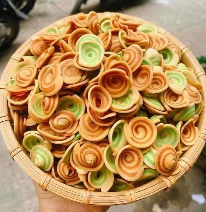 Bánh Tai Heo Nhí Mix 2 Màu (Hủ PeP 350G)