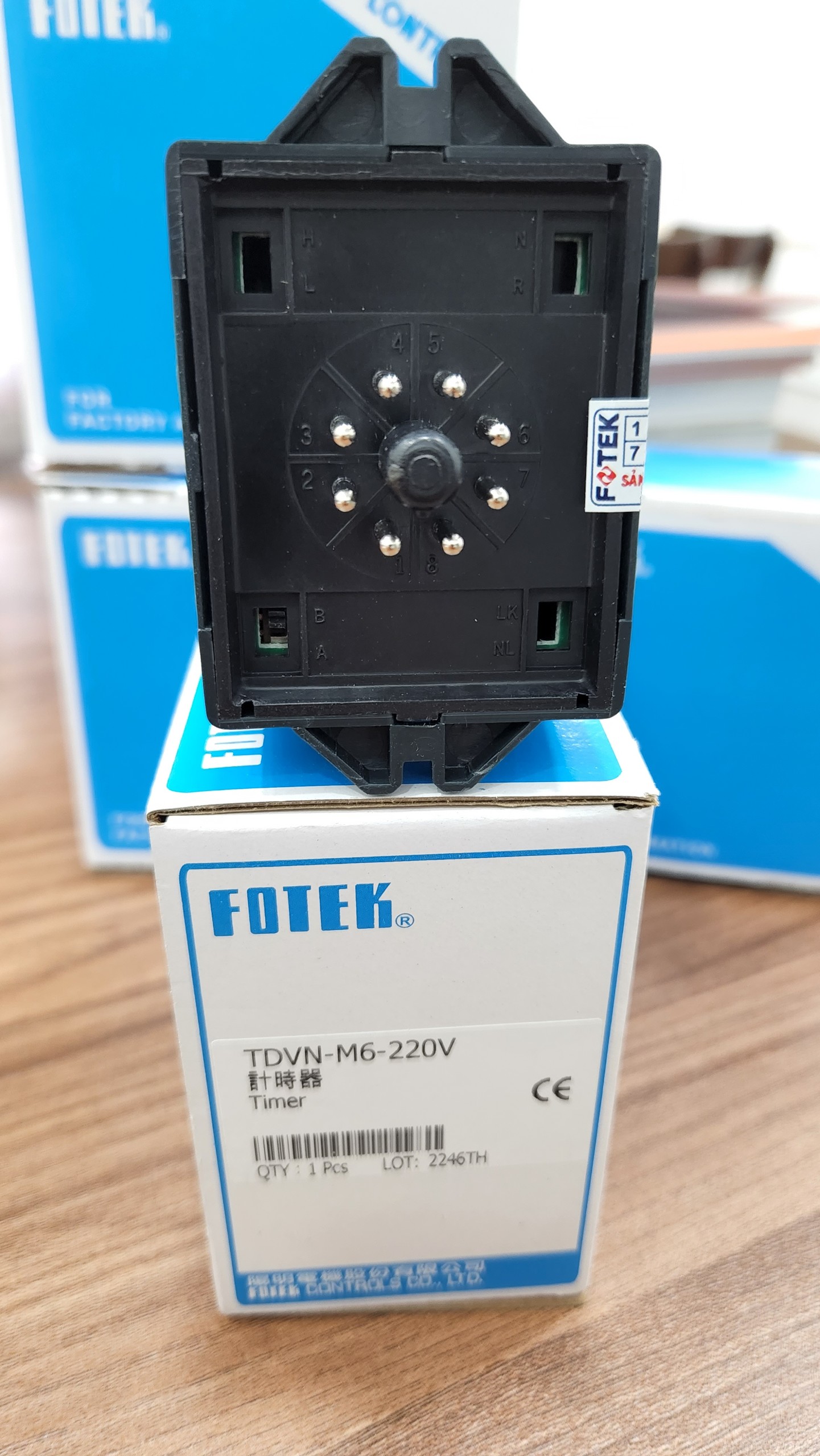 [HCM]Fotek TDVN-M6: Bộ định thời Timer Đôi trong tủ