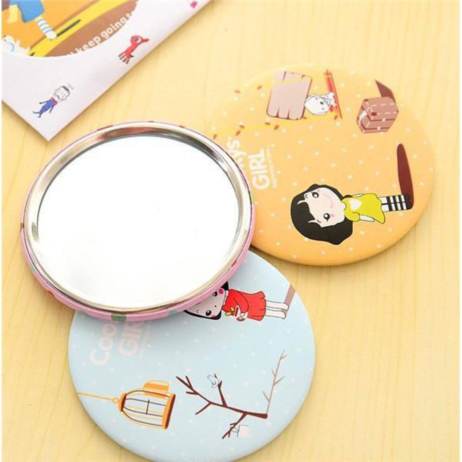 Gương tròn mini xinh xắn, gương mini [ MÃ B401 ]