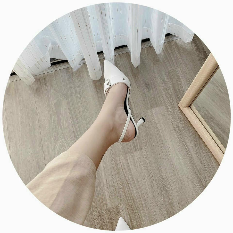 Giày Gót Nhọn Phong Cách Cồn Sở Mã NNC45