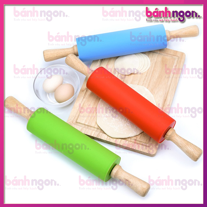 Cán Lăn Bột Silicon 30cm