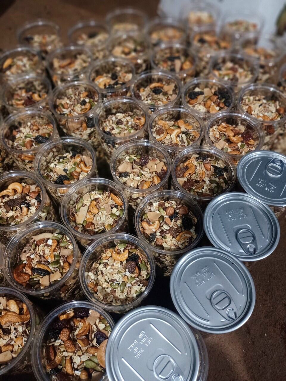 Ngũ cốc Granola full hạt (8 loại hạt) 80% hạt  500gr