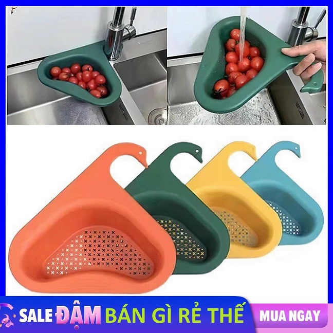 Khay Lọc Rác Gắn Bồn Rửa Bát, Bồn Rửa Chén Đa Năng / Rổ lọc rác thoát nước bồn rửa chén hình thiên nga